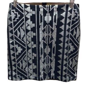 Forever 21 Black Knit Mini Skirt Size Large